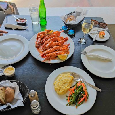 Gamberoni Prawns -Hostaria